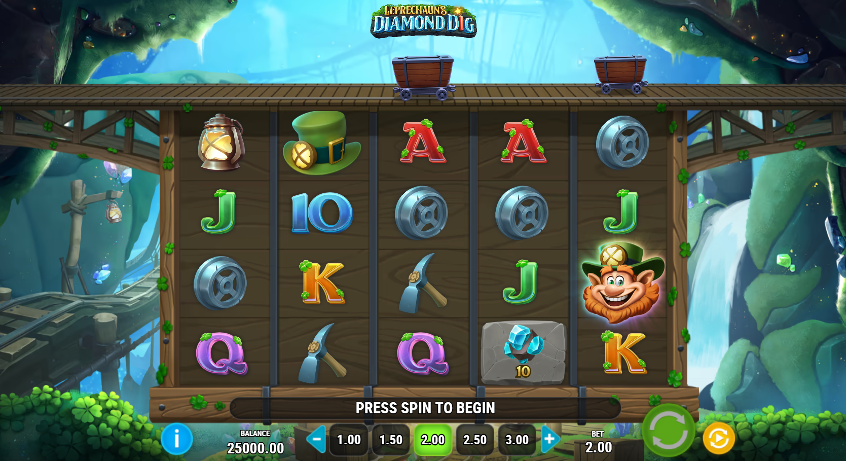 Leprechaun's Diamond Dig Game Preview